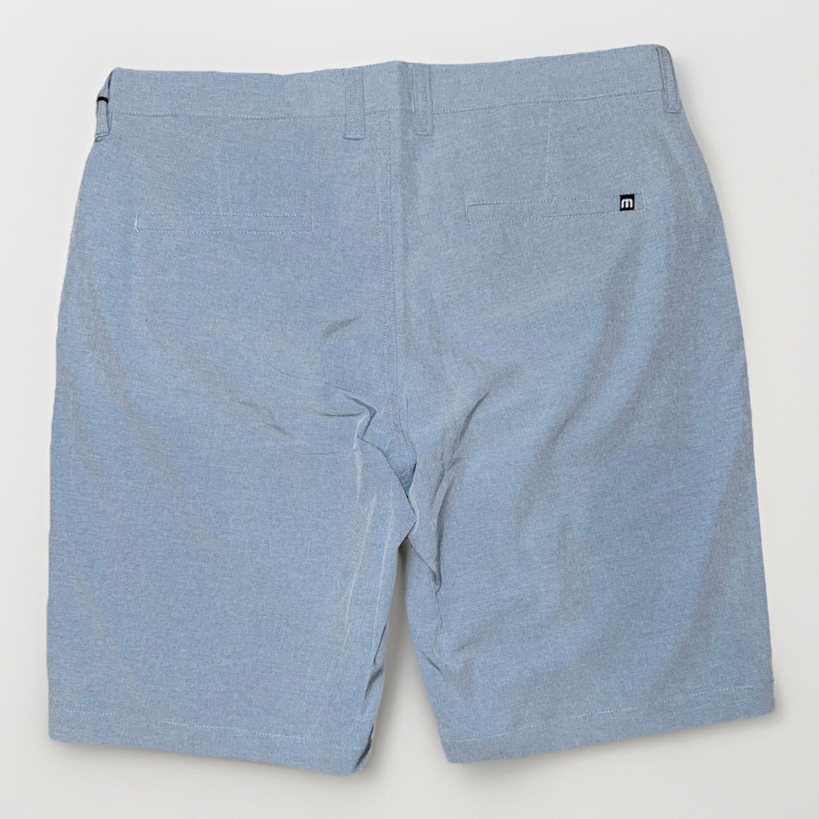 NWT Travis Mathew Beck SHORT Mens Size 34 Blue Golf