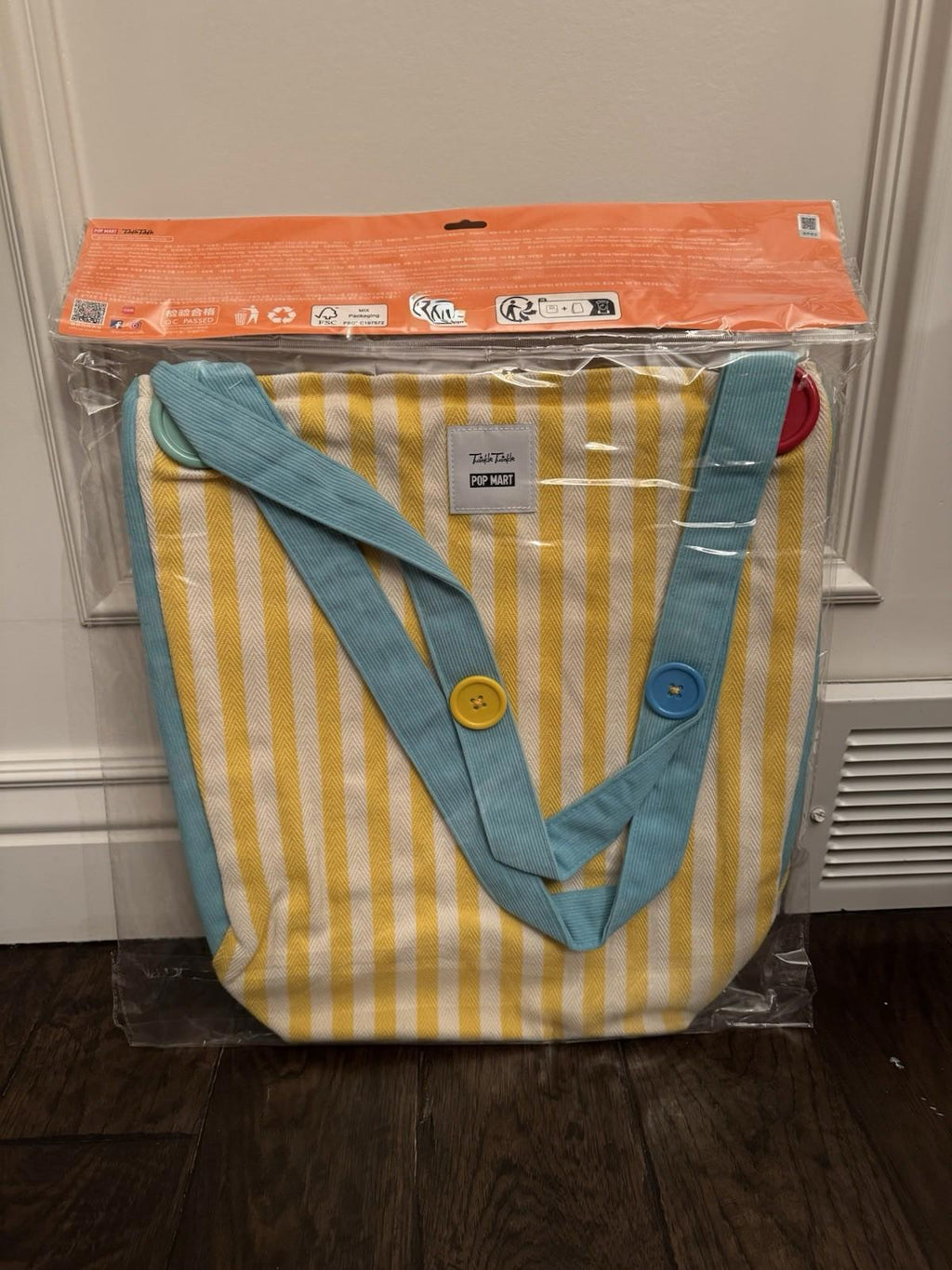 POP MART Twinkle Twinkle Be a Little Star Series Tote Bag Limited edition NEW!
