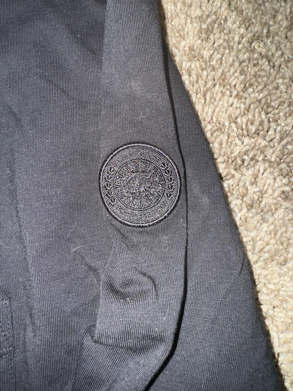 Canada Goose Gladstone Relaxing Long Sleeve T-Shirt Black Size S NEW $225 MSRP
