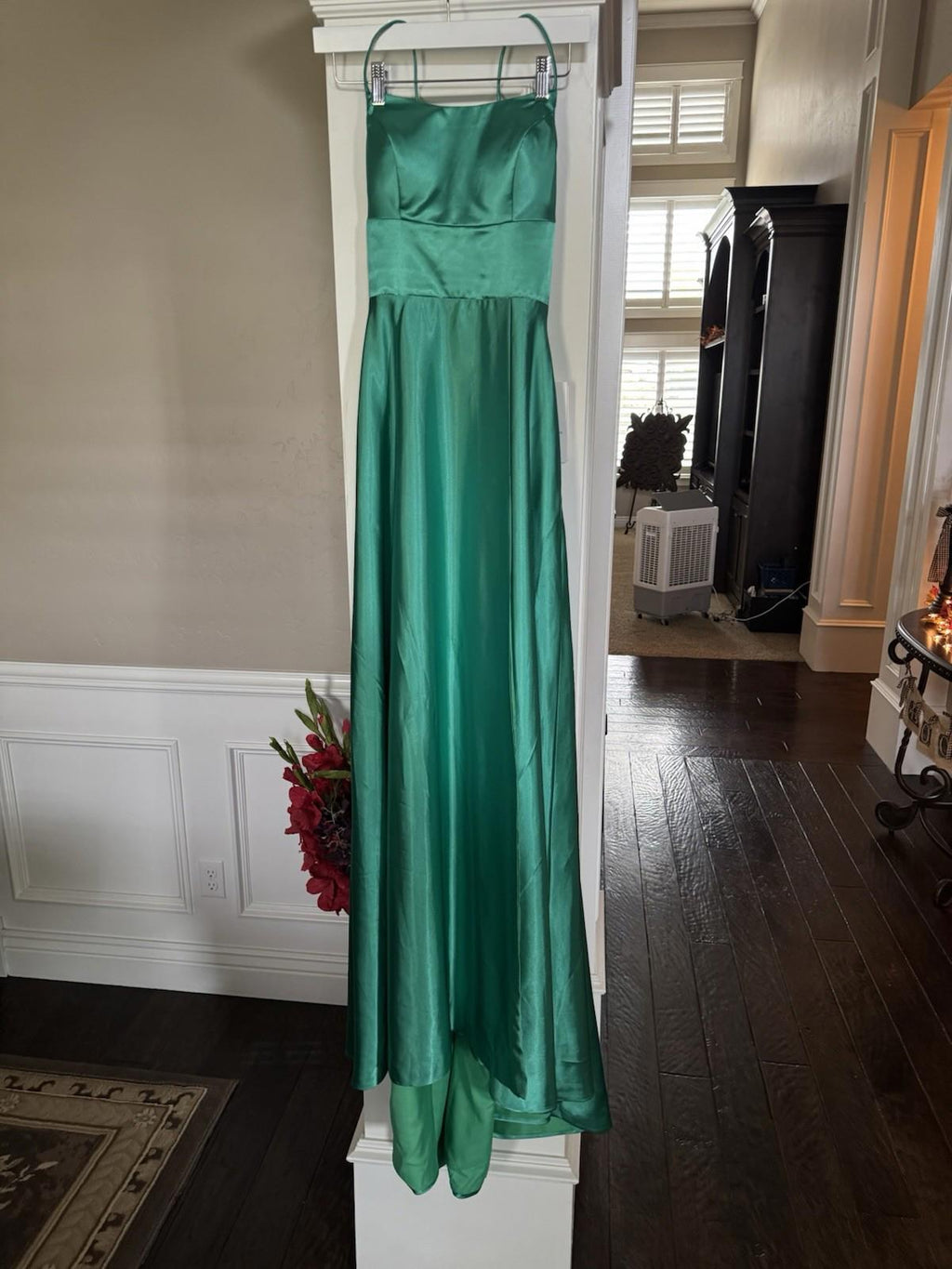NEW! Witness of Love Green Maxi Dress Size 4 Formal Wedding NWT